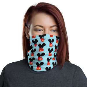 Mickey E Letter Pattern Neck Gaiter FREE SHIPPING
